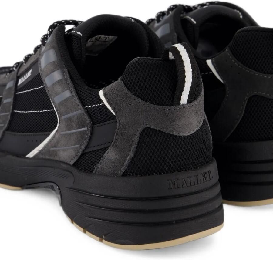 Mallet Holloway mesh-panels low-top sneakers Zwart - Foto 2