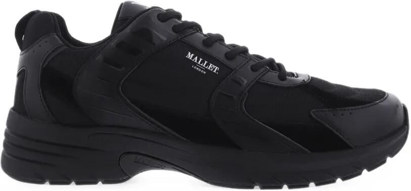 Mallet Holloway panelled low-top sneakers Zwart