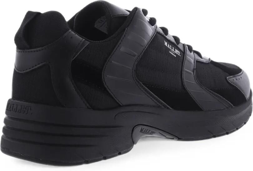 Mallet Holloway panelled low-top sneakers Zwart - Foto 3