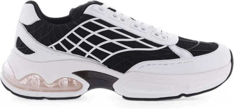 Mallet Neptune mesh-panels low-top sneakers Wit
