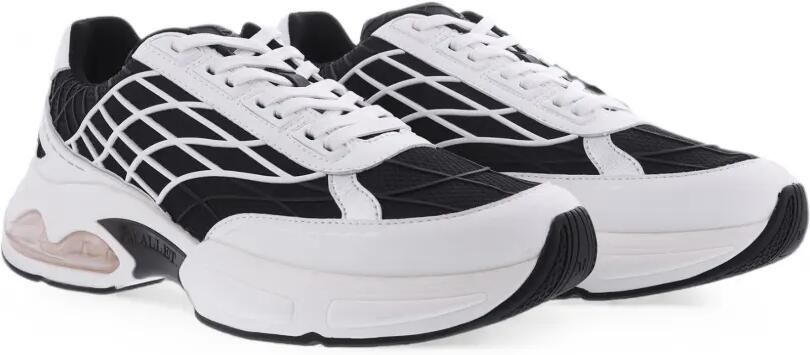 Mallet Neptune mesh-panels low-top sneakers Wit - Foto 4