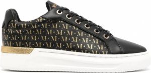 Mallet Sneakers met monogramprint Zwart