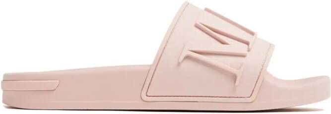 Mallet Slippers met logo Roze