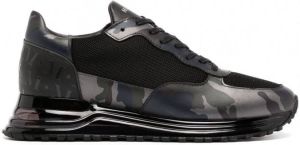 Mallet Sneakers met camouflage vlak Zwart