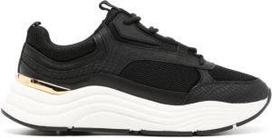 Mallet Sneakers met krokodillenleer-effect Zwart