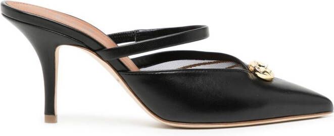 Malone Souliers Leren pumps Zwart