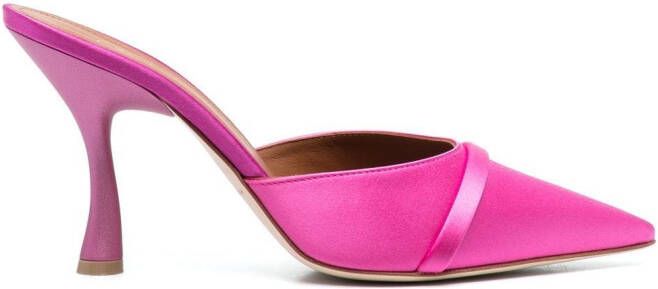 Malone Souliers Muiltjes met gevormde hak Roze