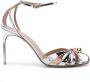 Malone Souliers Azzurra metallic sandalen Zilver - Thumbnail 1