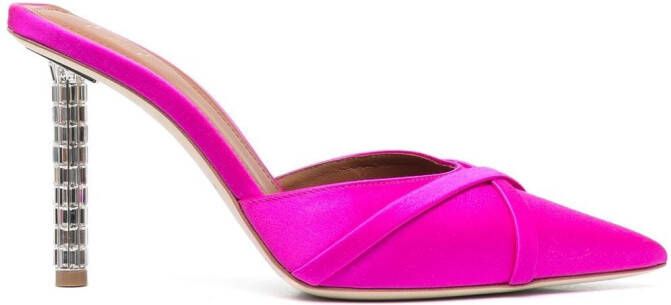 Malone Souliers Josephine muiltjes met puntige neus Roze