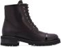 Malone Souliers Leren veterlaarzen Zwart - Thumbnail 1