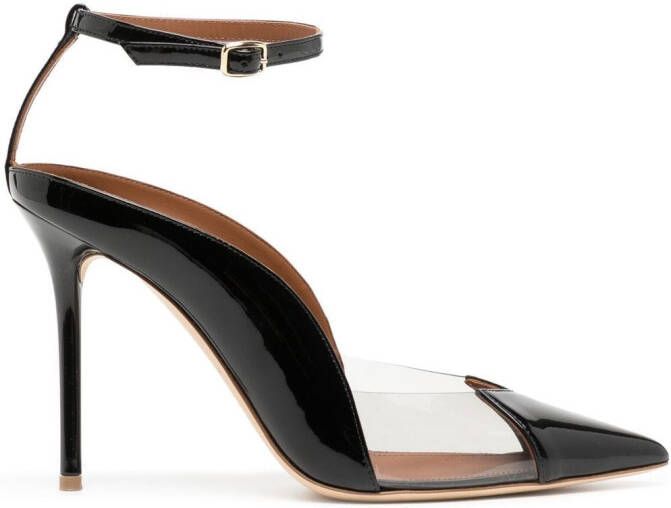 Malone Souliers Malia leren muiltjes Wit