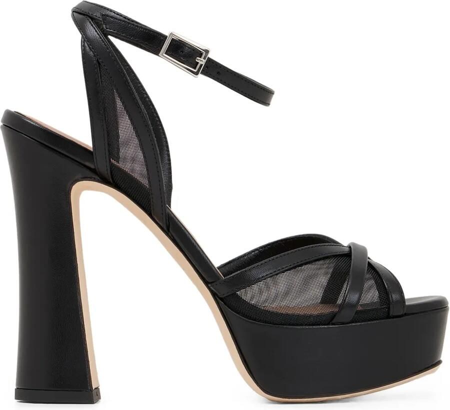 Malone Souliers 125 mm Sylvie sandalen Zwart
