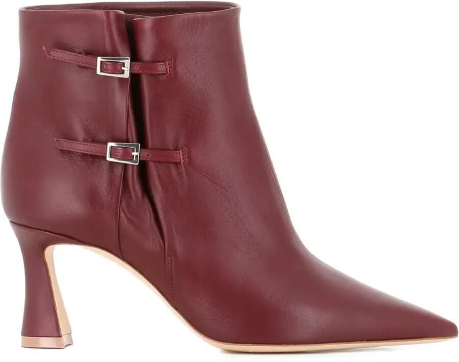 Malone Souliers 70 mm leren laarzen Rood