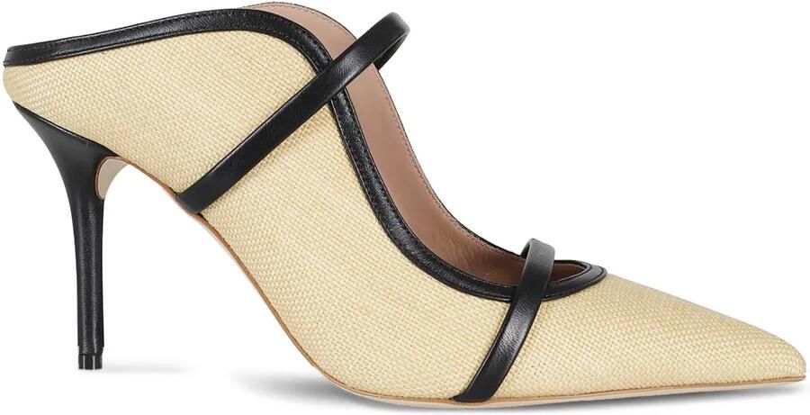 Malone Souliers 85 mm Maureen muiltjes met hak Beige