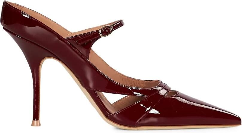 Malone Souliers 90 Patty lakleren pumps Rood