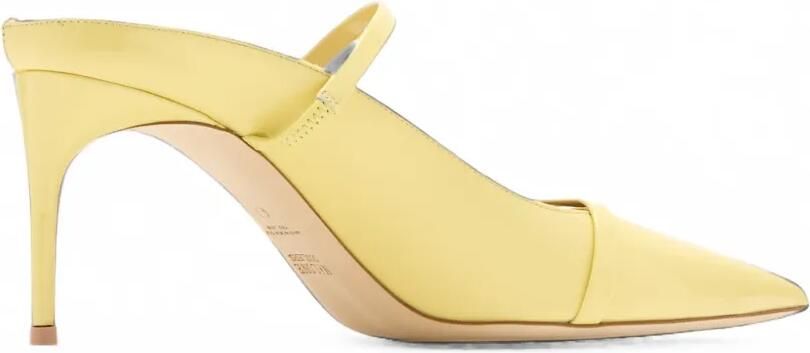 Malone Souliers Aurora lakleren muiltjes Geel - Foto 4