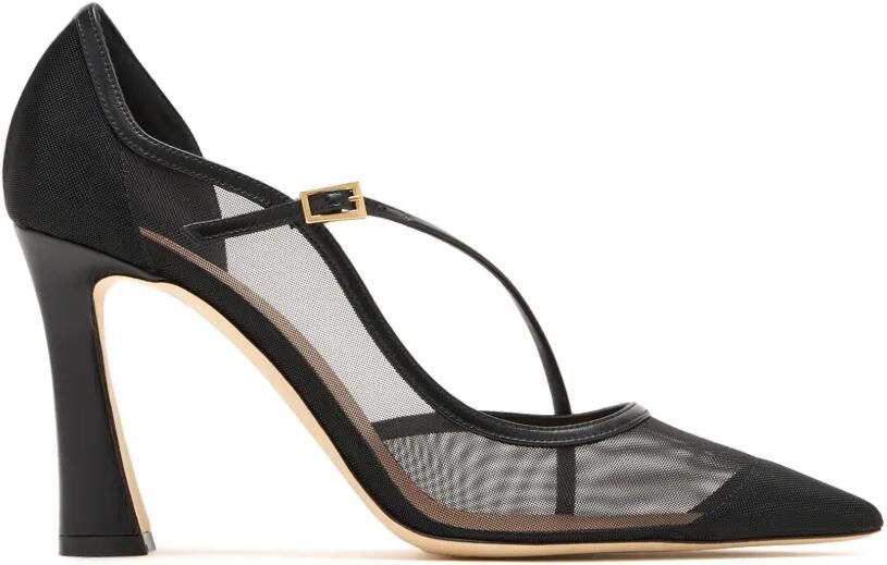 Malone Souliers Bettina mesh pumps Zwart
