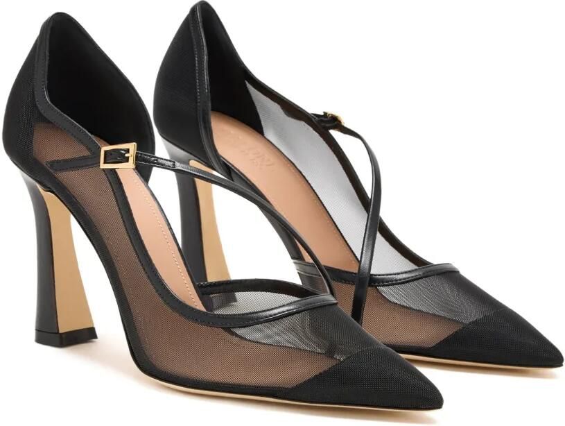 Malone Souliers Bettina mesh pumps Zwart - Foto 4