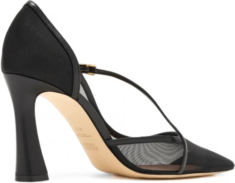 Malone Souliers Bettina mesh pumps Zwart - Foto 3