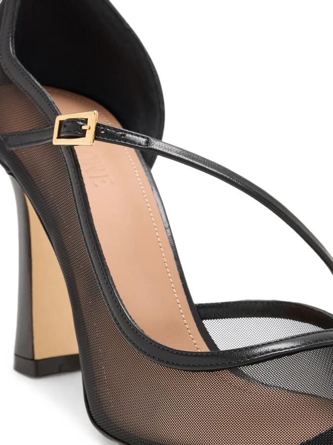 Malone Souliers Bettina mesh pumps Zwart - Foto 2