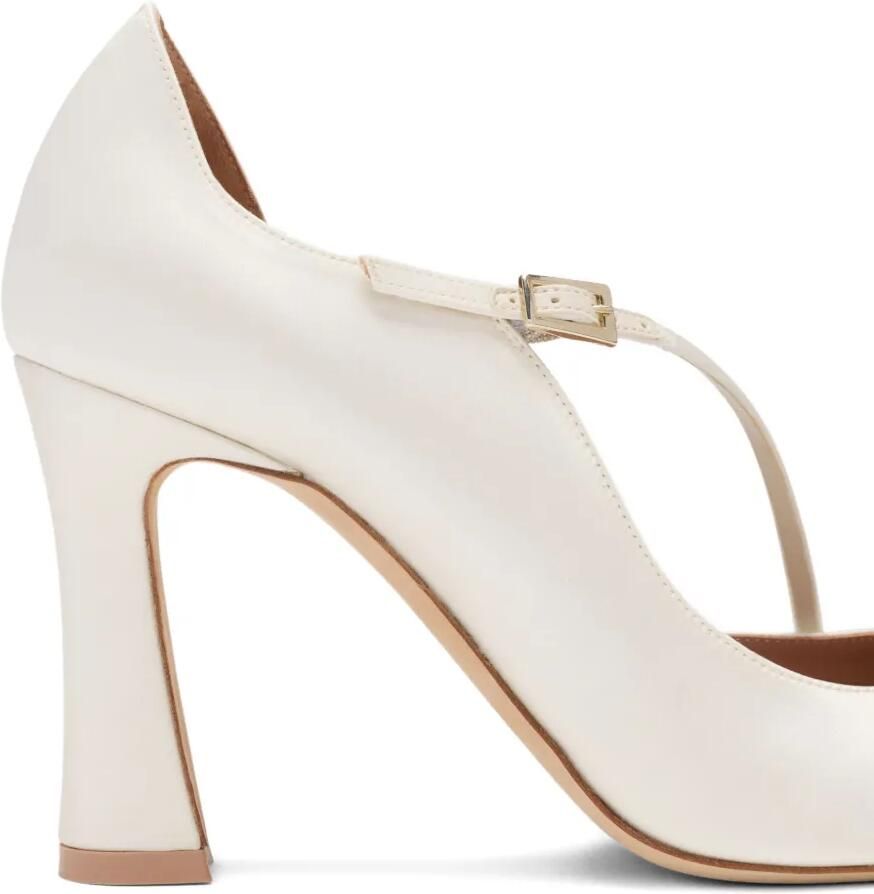 Malone Souliers Bettina pumps met gesp Wit - Foto 2
