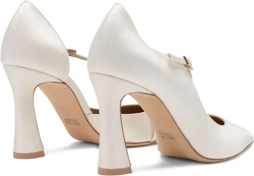 Malone Souliers Bettina pumps met gesp Wit - Foto 4