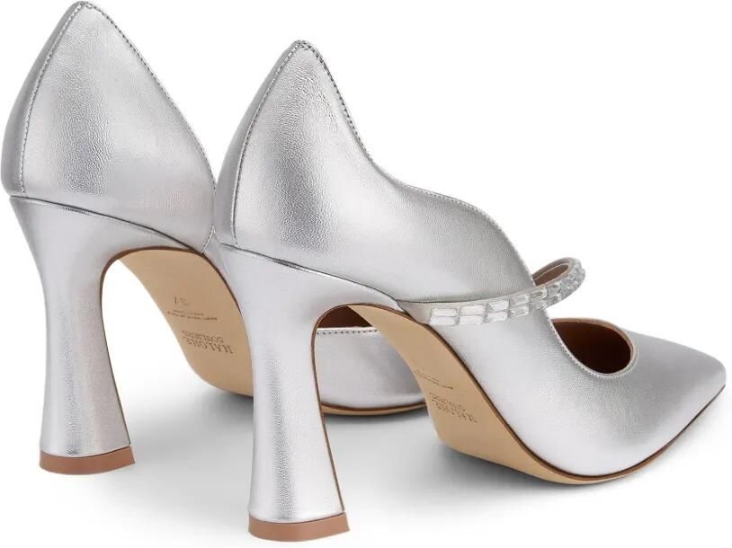 Malone Souliers Bettina pumps verfraaid met kristallen Zilver - Foto 4