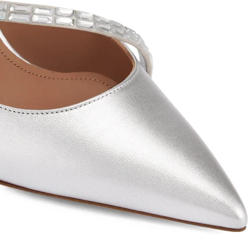 Malone Souliers Bettina pumps verfraaid met kristallen Zilver - Foto 5