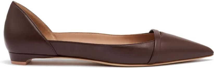 Malone Souliers Crawford leren pumps Bruin