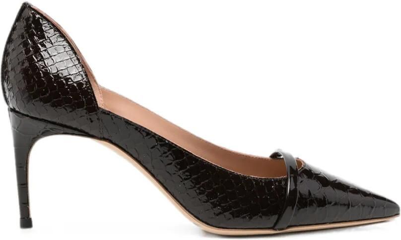 Malone Souliers Crawford pumps met puntige neus Bruin