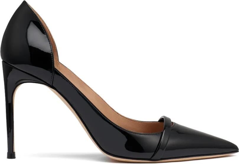Malone Souliers Crawford pumps met puntige neus Zwart