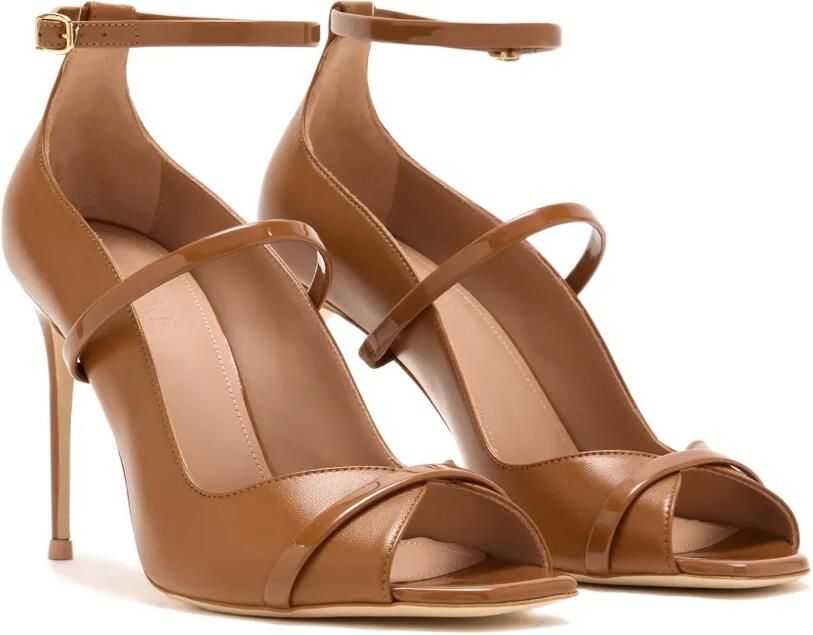 Malone Souliers Cynthia leren sandalen Bruin