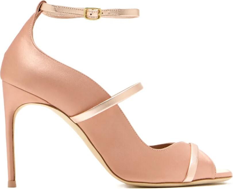 Malone Souliers Cynthia sandalen met gekruiste bandjes Roze