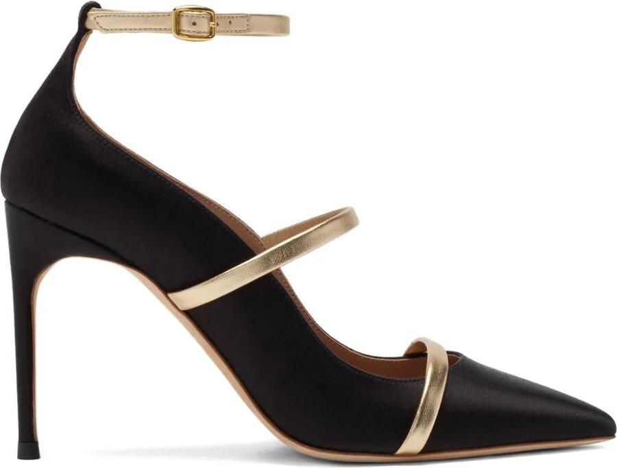 Malone Souliers Diaz pumps met hak Zwart