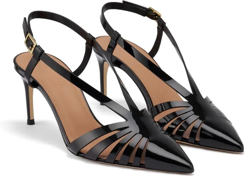 Malone Souliers Janette lakleren pumps Zwart - Foto 4