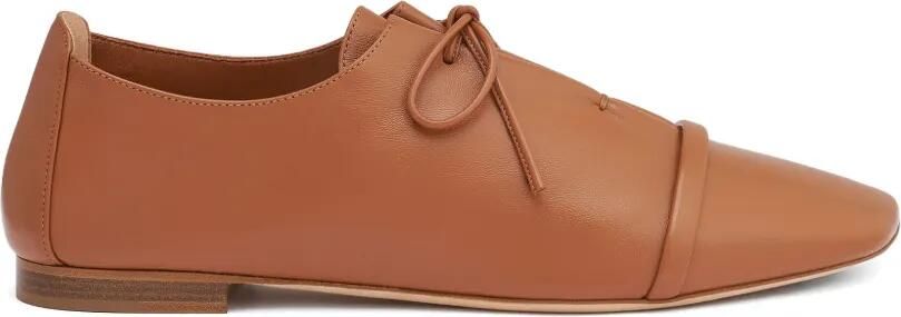 Malone Souliers Jean leren loafers Beige