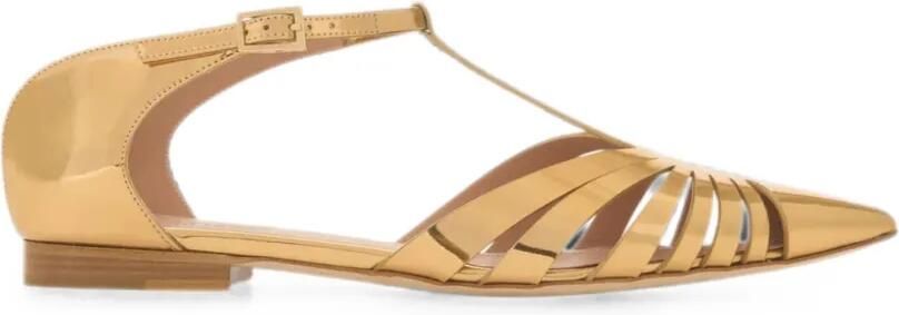 Malone Souliers Jennifer gekooide sandalen Beige