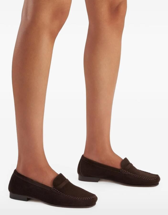 Malone Souliers Knightsbridge suède loafers Bruin - Foto 2