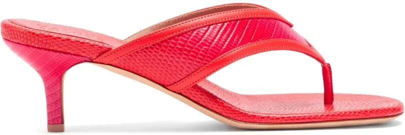 Malone Souliers Koko sandalen met bandjes Oranje