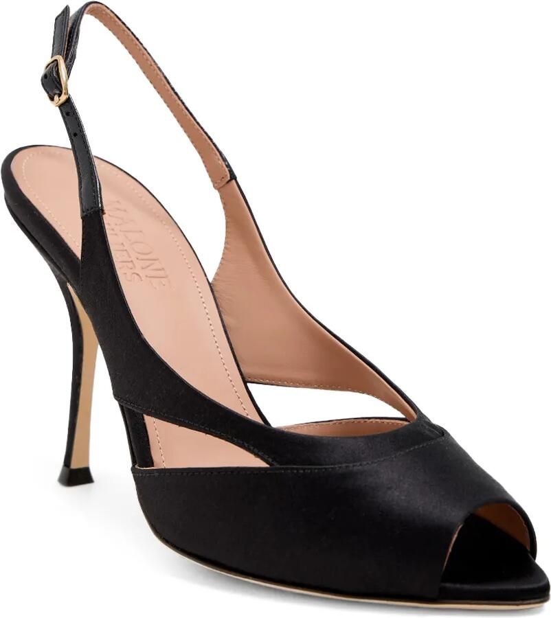 Malone Souliers Larsa peep-toe sandals Zwart - Foto 2
