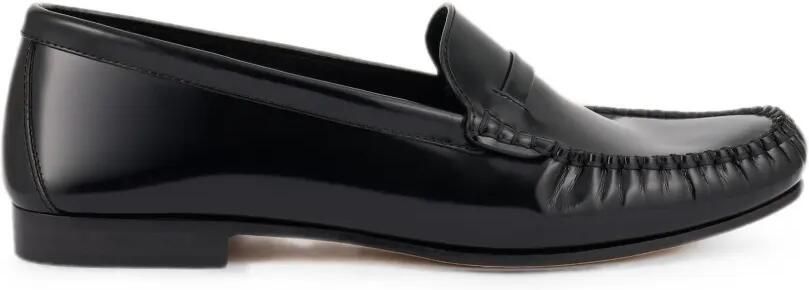 Malone Souliers Loafers met gestikte afwerking Zwart