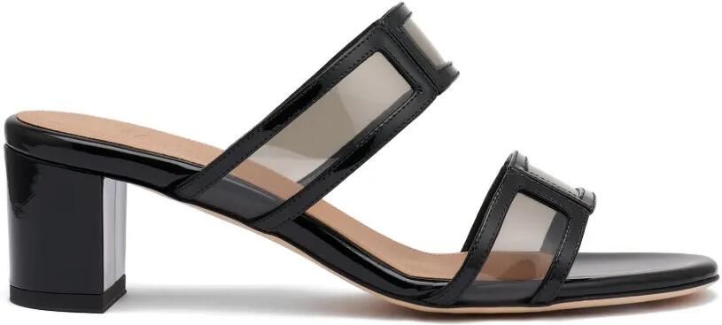 Malone Souliers Loulou gelakte sandalen Zwart