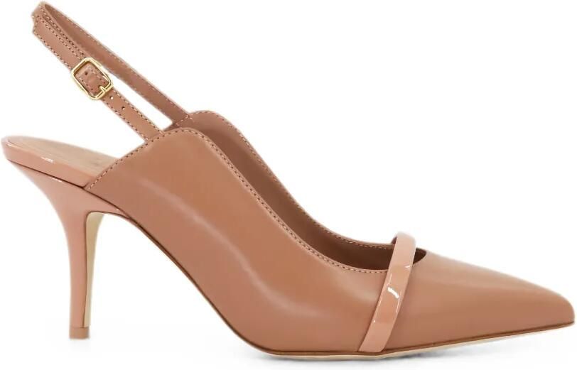 Malone Souliers Marion sandalen met puntige neus Beige