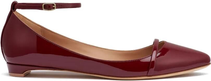 Malone Souliers Mary Jane lakleren ballerina's Rood