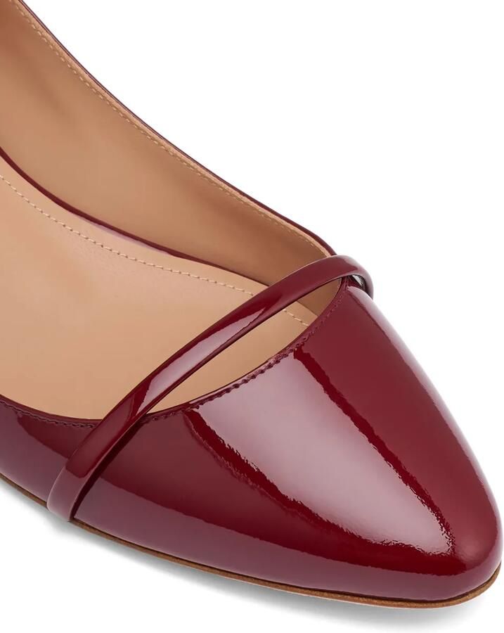 Malone Souliers Mary Jane lakleren ballerina's Rood - Foto 3