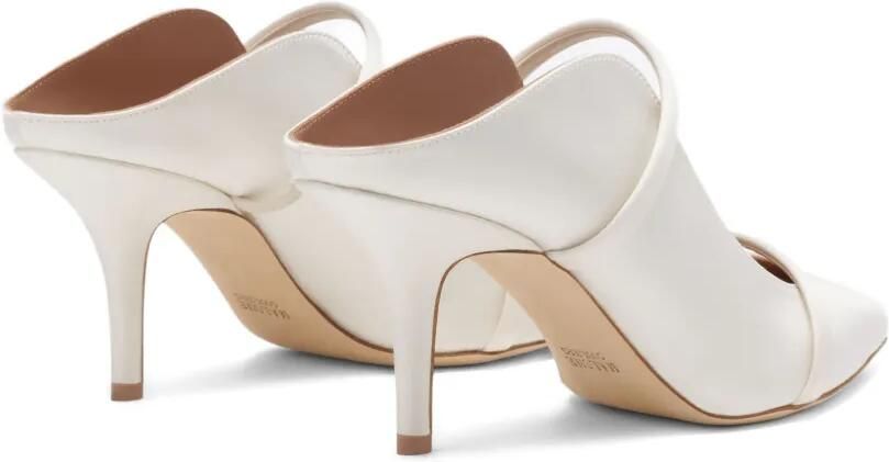 Malone Souliers Maureen 70 mm muiltjes Wit - Foto 5