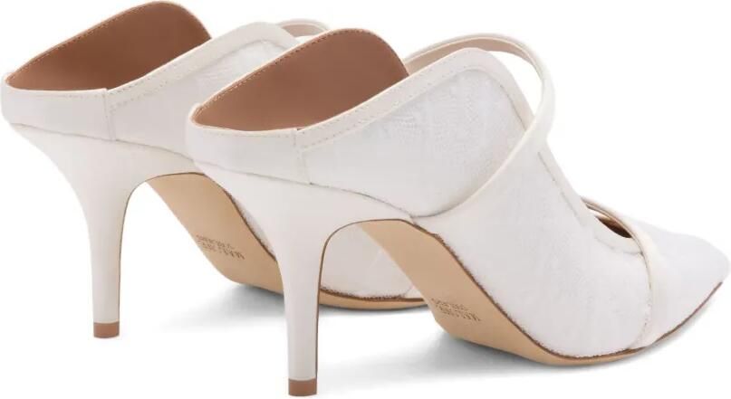 Malone Souliers Maureen 70mm muiltjes Wit - Foto 5