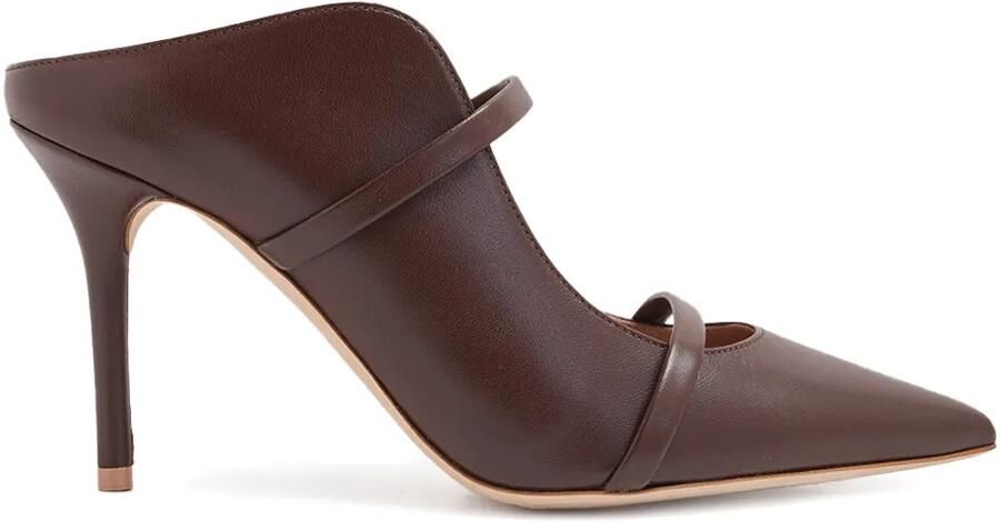 Malone Souliers Maureen 85 mm muiltjes Bruin