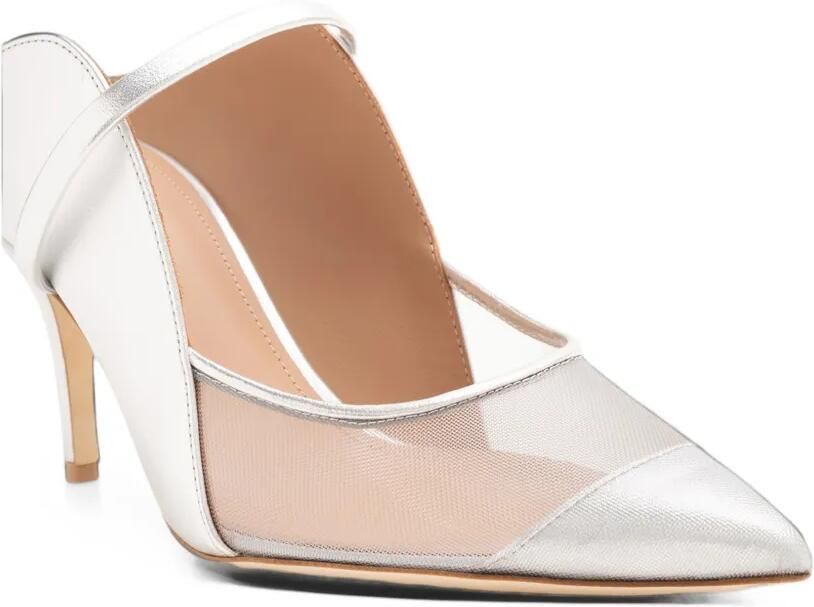Malone Souliers Maureen Arc mesh muiltjes Zilver - Foto 3