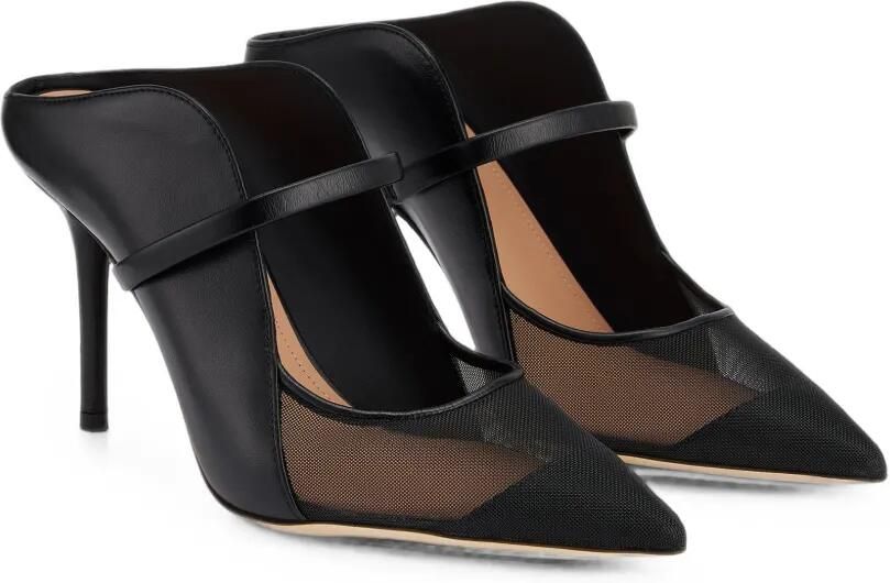 Malone Souliers Maureen Arc muiltjes met mesh vlak Zwart - Foto 4